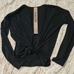 Victorias Secret Sport Long Sleeve Crop Top
